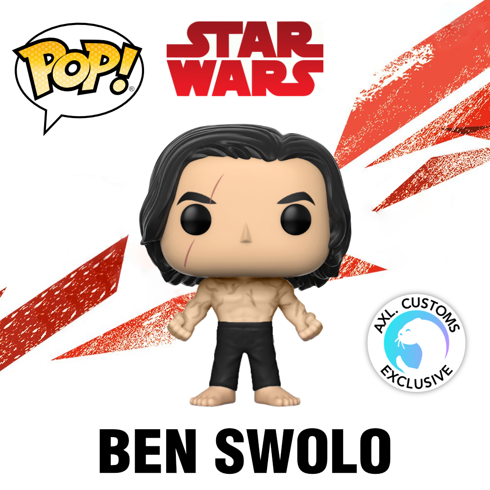 Custom Funko Pop Concept The Last Jedi - Ben Swolo
