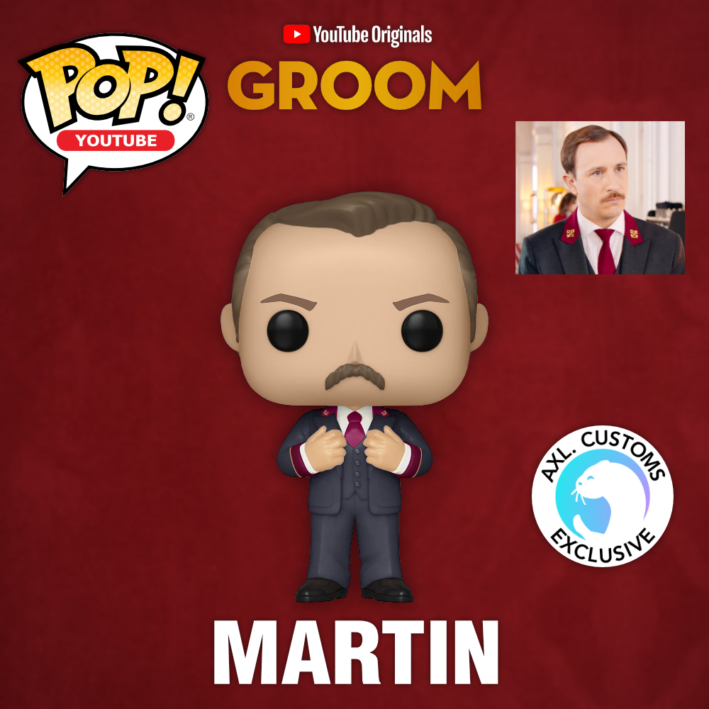 Custom Funko Pop Concept Groom - Martin
