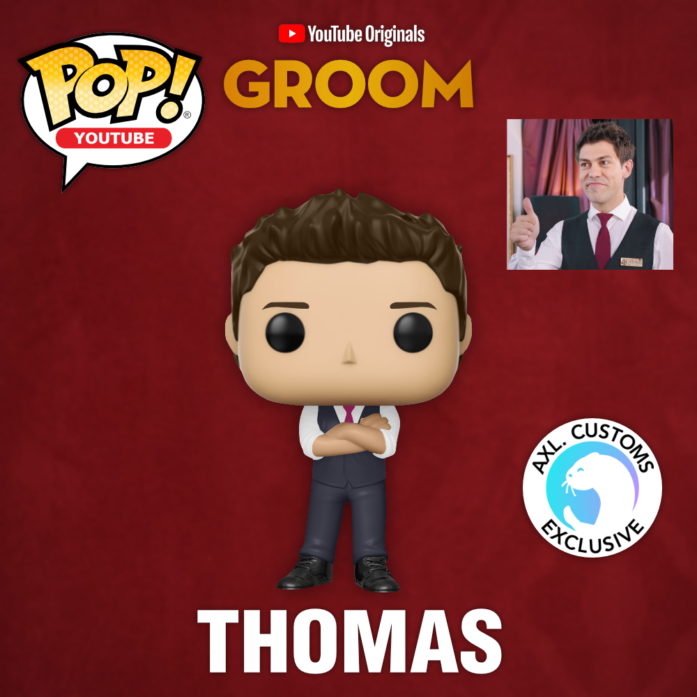 Custom Funko Pop Concept Groom - Thomas