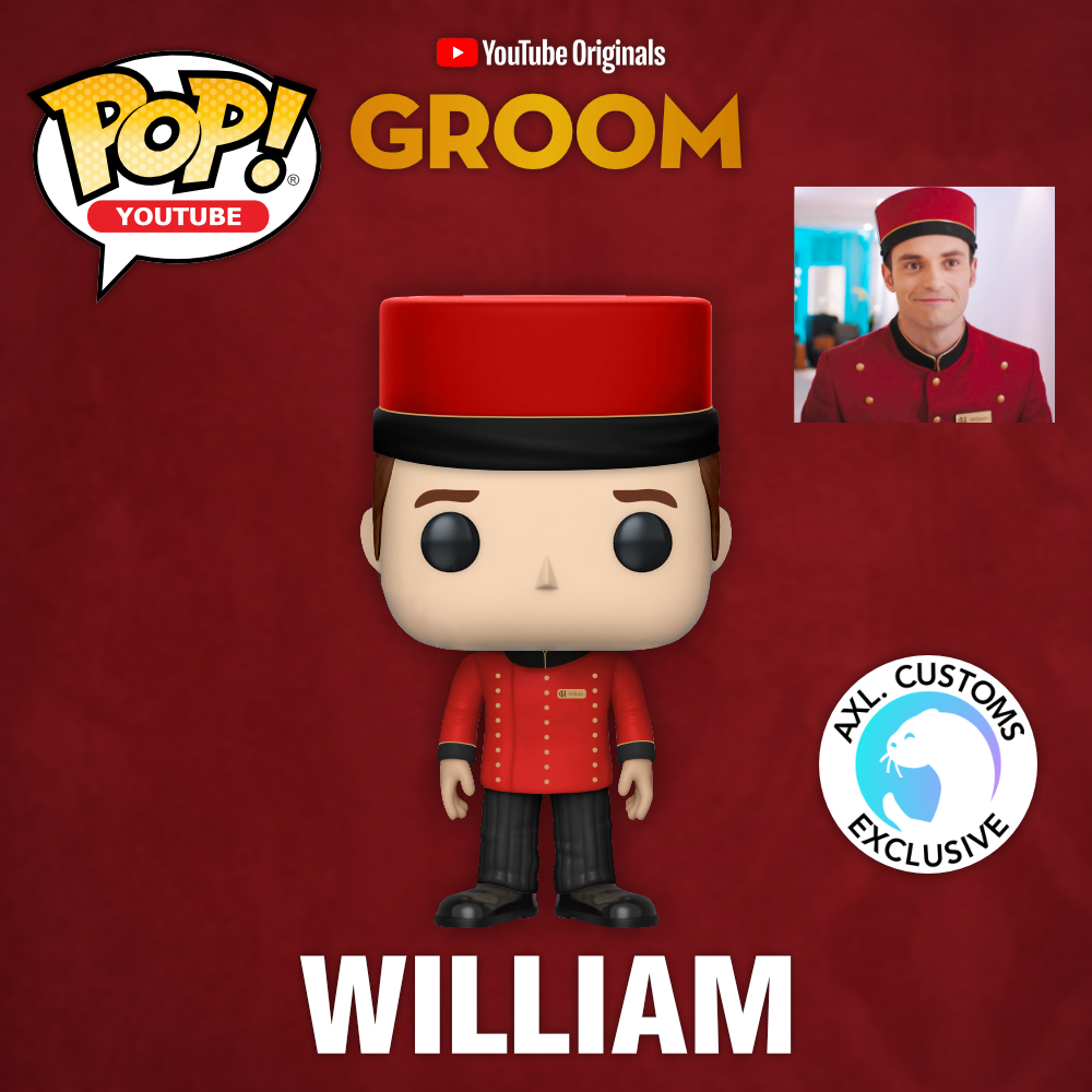 Custom Funko Pop Concept Groom - William