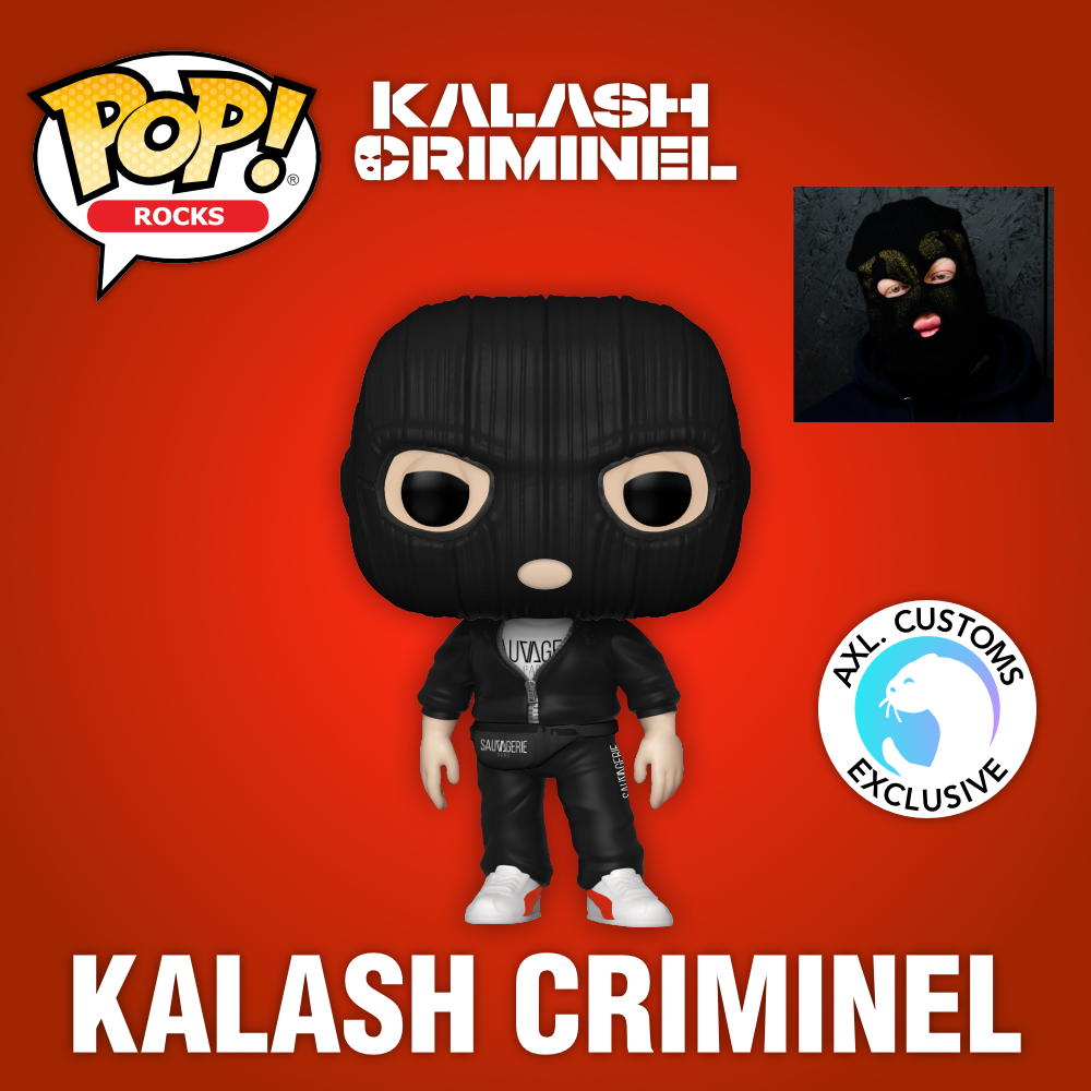 Custom Funko Pop Concept Kalash Criminel