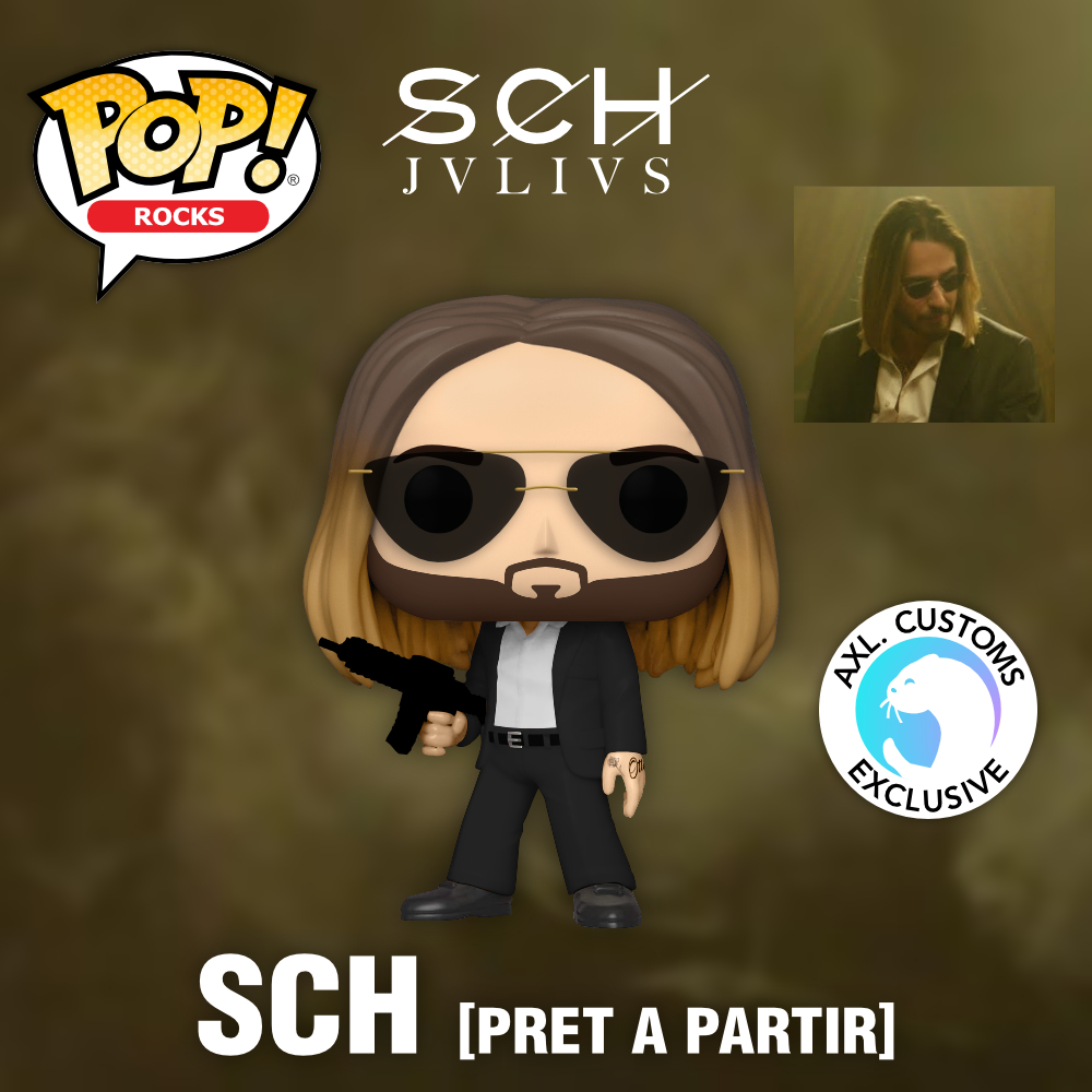 Custom Funko Pop Concept JVLIVS -  SCH (Prêt à partir)