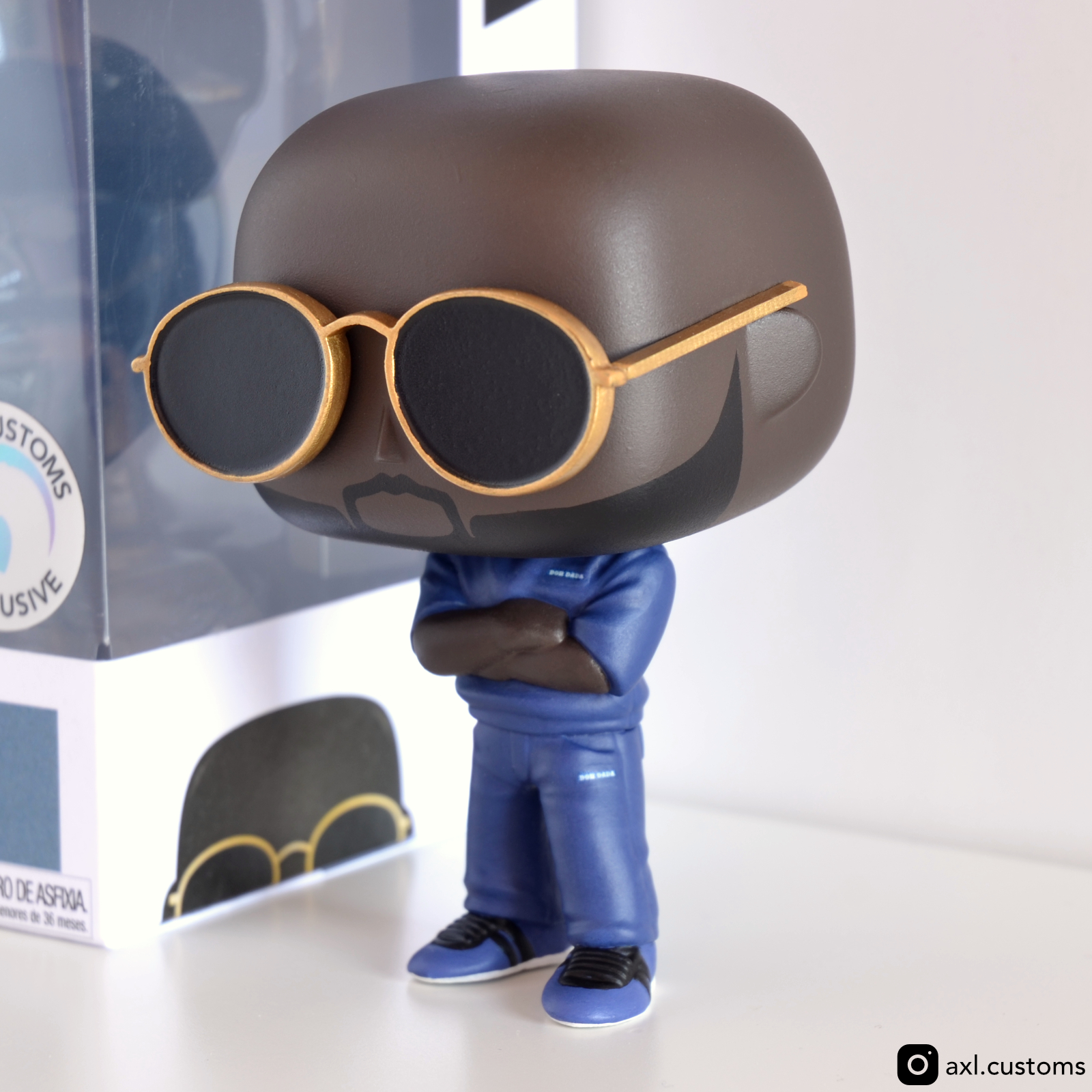 Zoom COLORSxSTUDIOS - Alpha Wann Custom Funko Pop