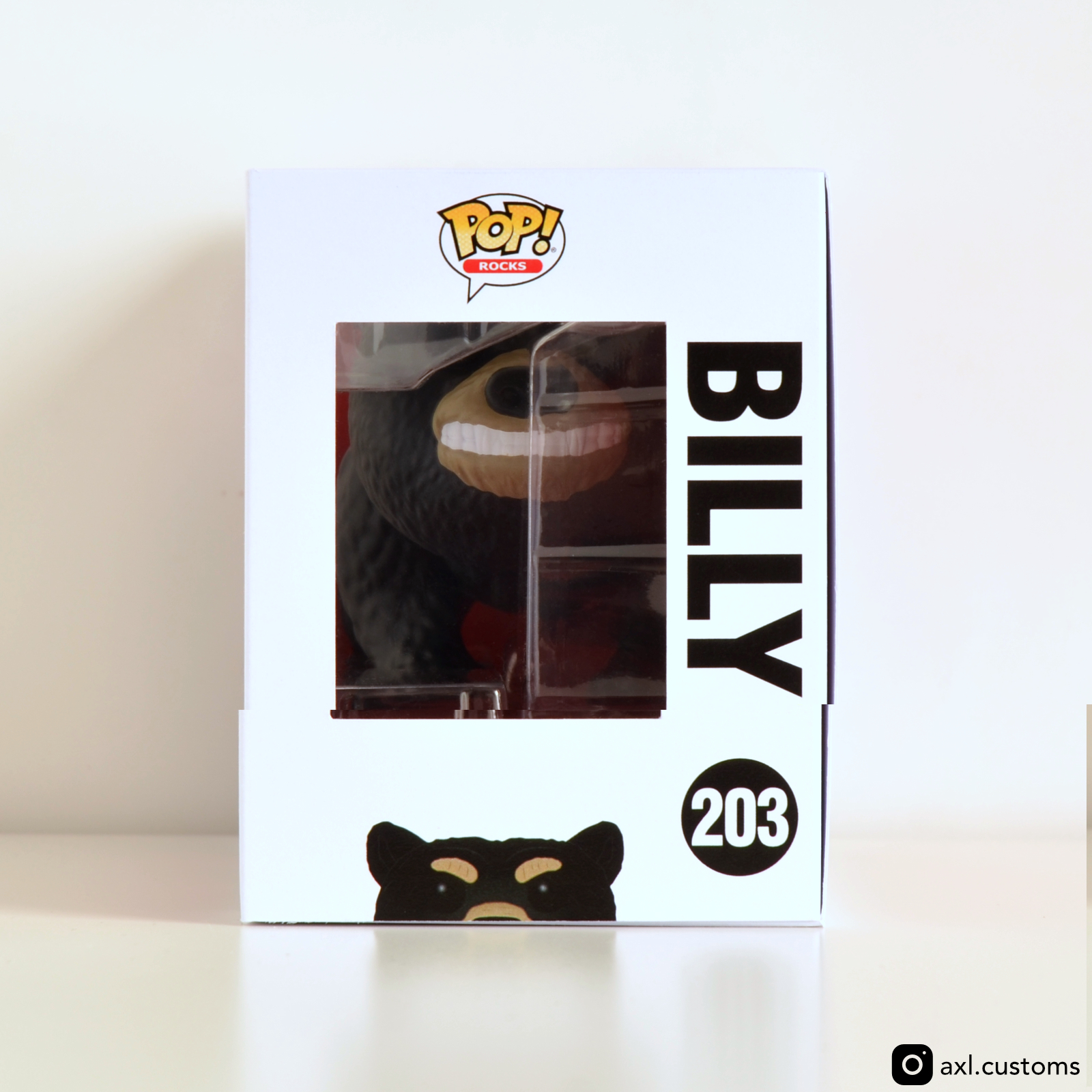 Window Side Shot Enna Music - Billy Custom Funko Pop