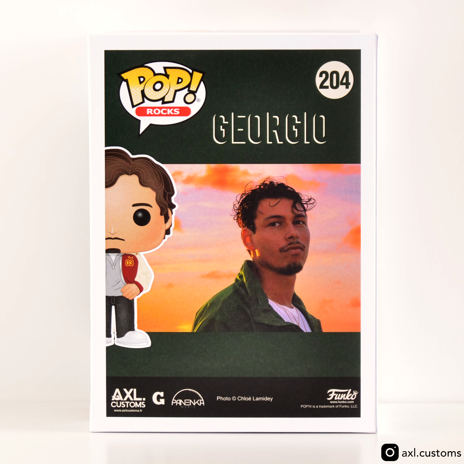 Back Shot Georgio Custom Funko Pop