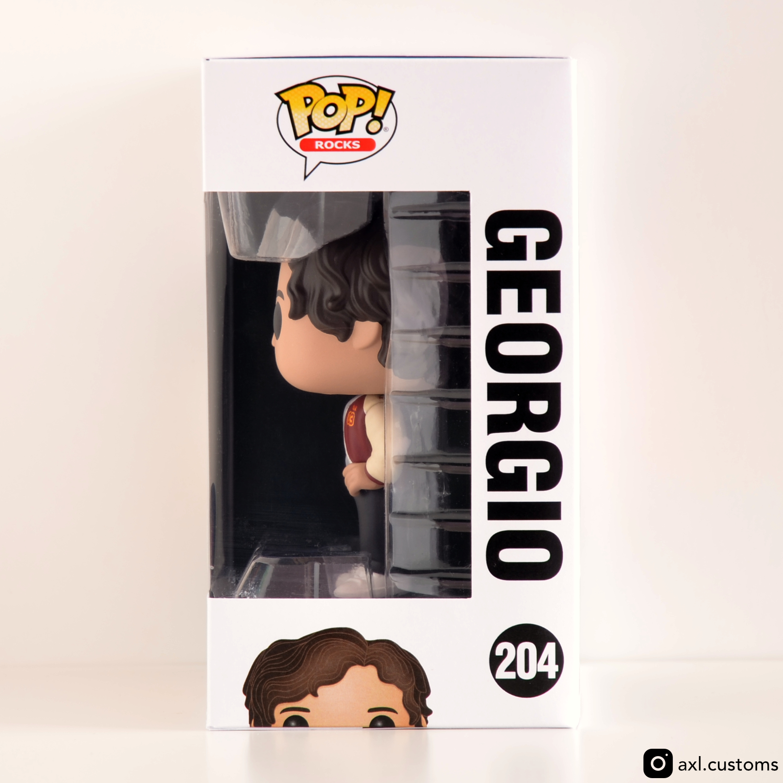 Window Side Shot Georgio Custom Funko Pop