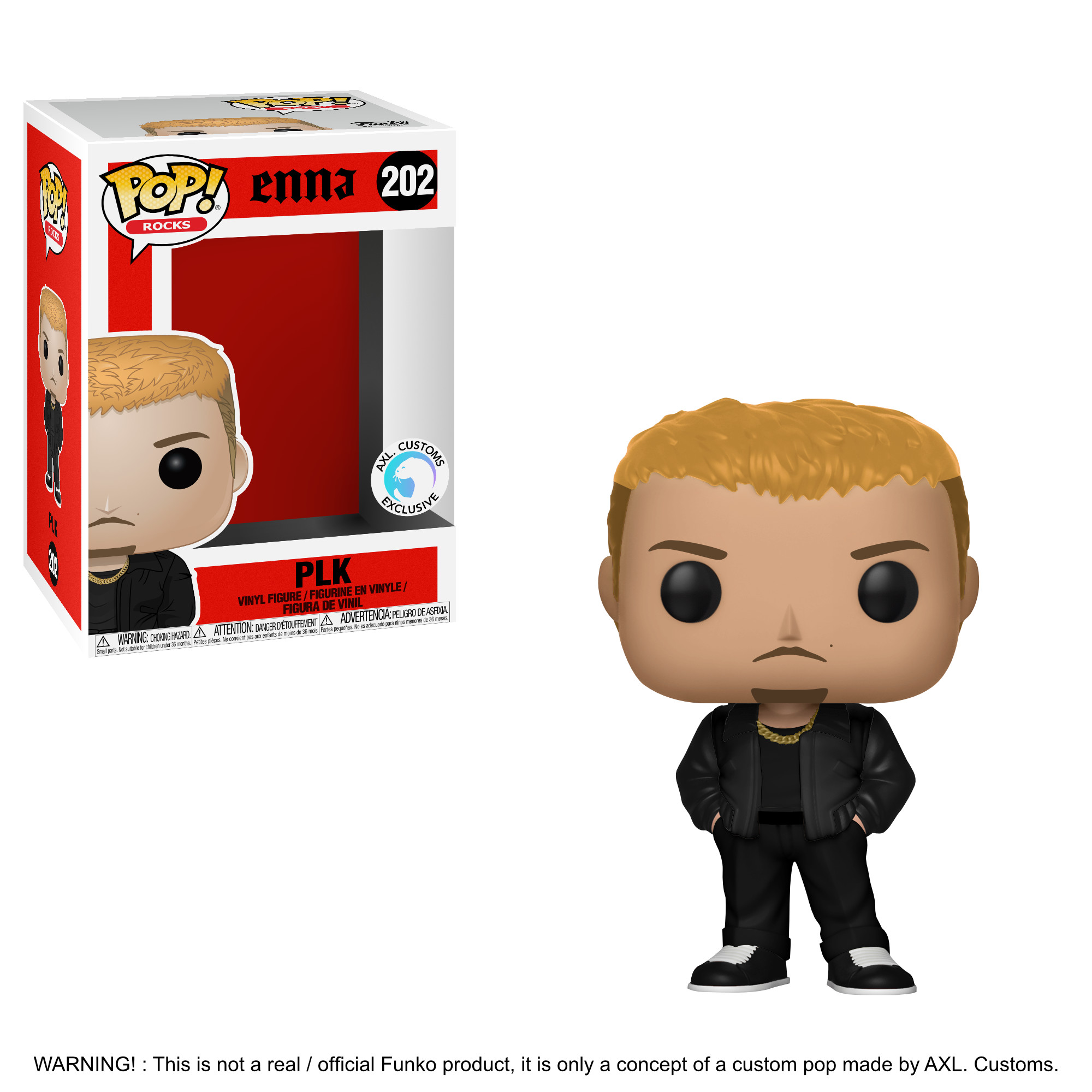 Glam Shot Enna Music - PLK Custom Funko Pop