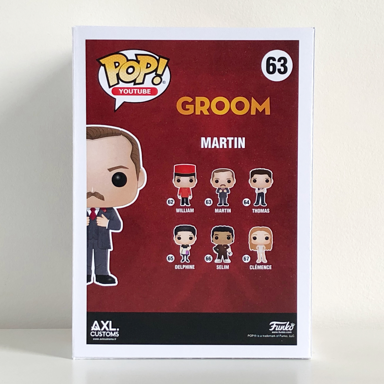 Back Shot Groom - Martin Custom Funko Pop