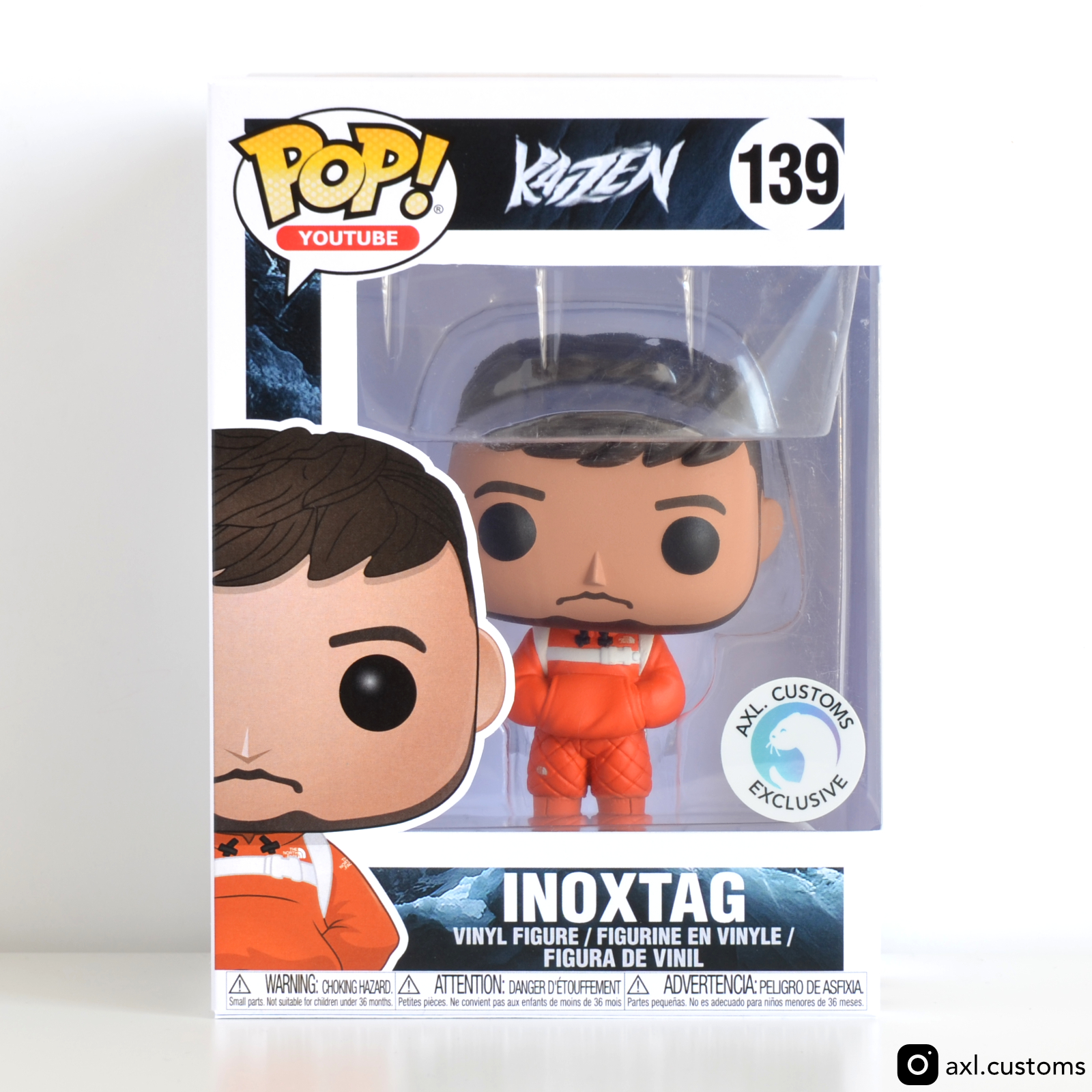 Front Shot Inoxtag (Everest) Custom Funko Pop