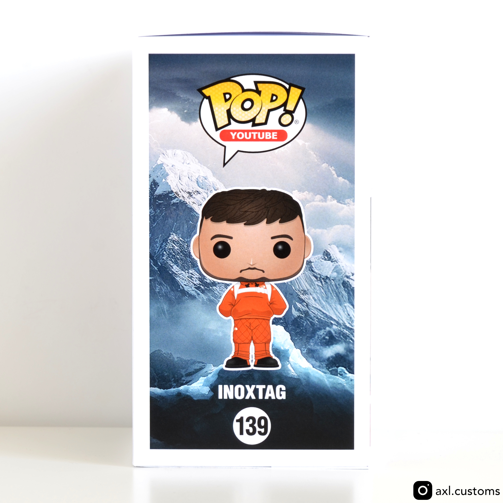 Side Shot Inoxtag (Everest) Custom Funko Pop