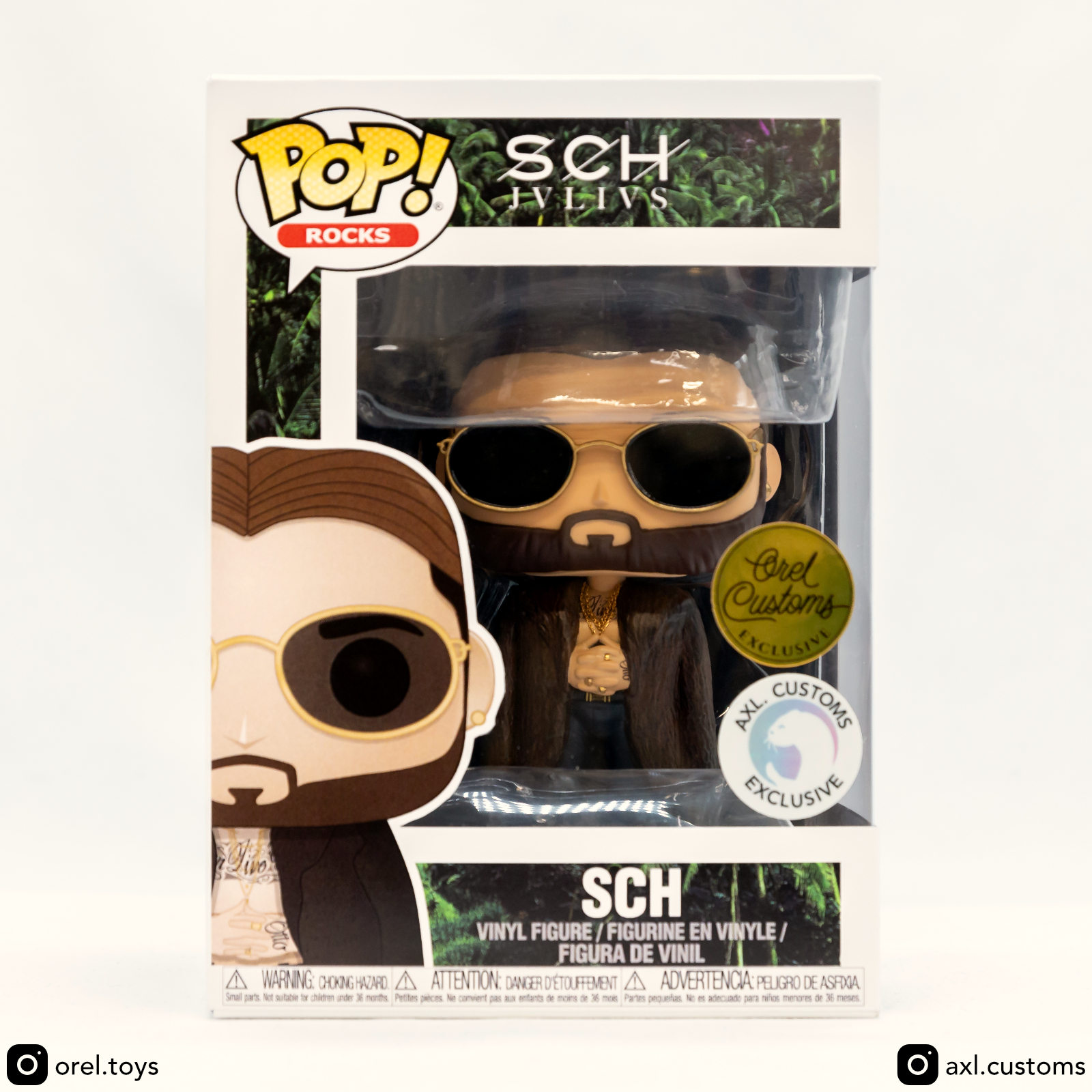 Front Shot JVLIVS - SCH Custom Funko Pop