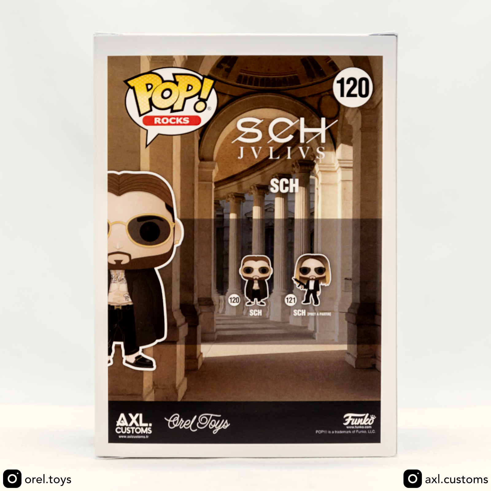 Back Shot JVLIVS - SCH Custom Funko Pop