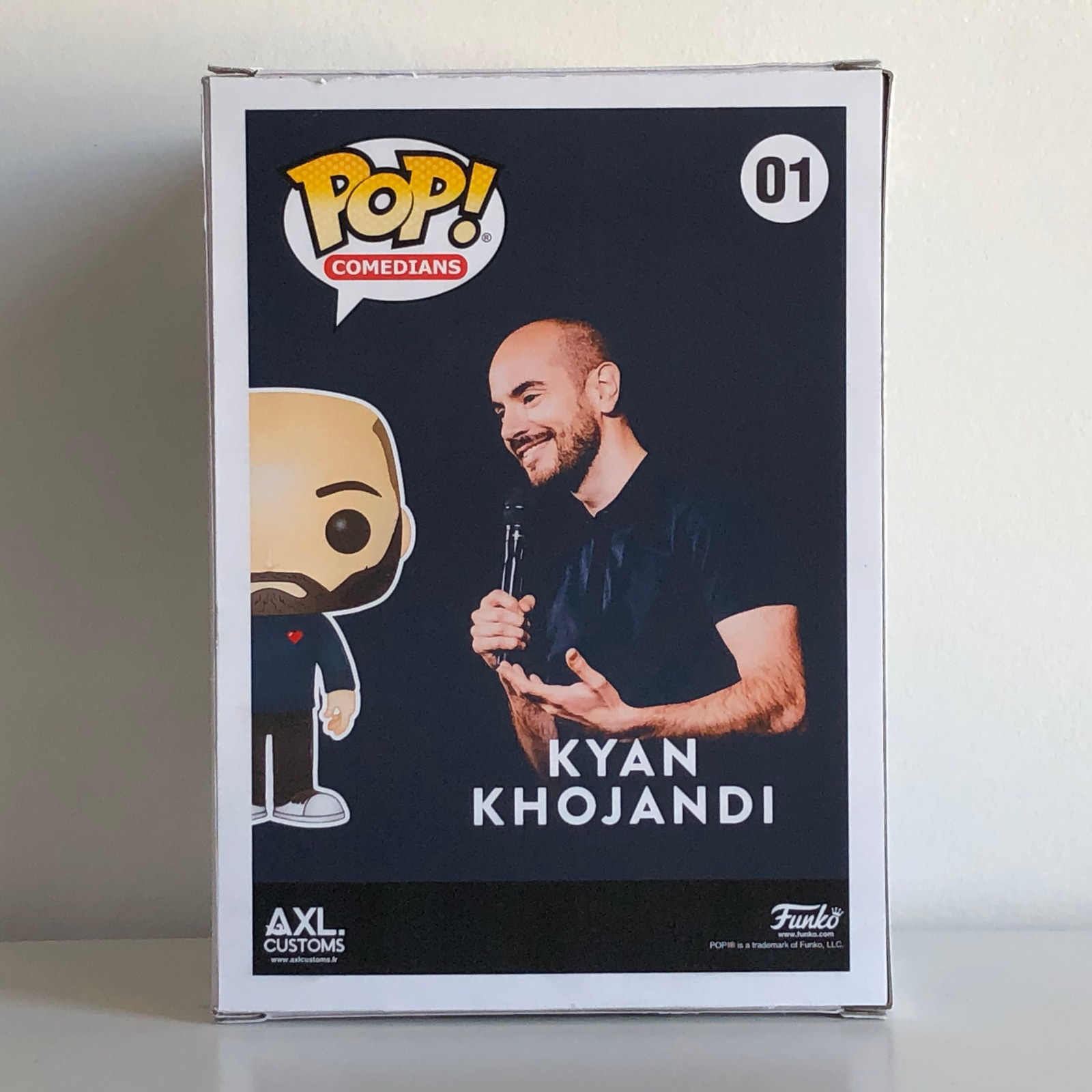Back Shot Kyan Khojandi Custom Funko Pop