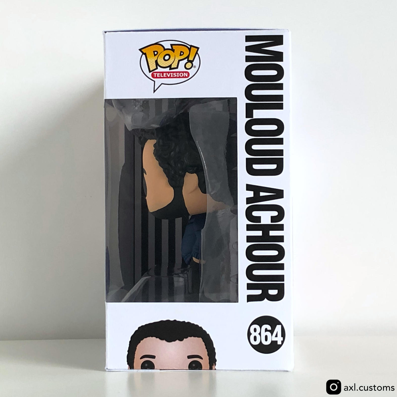 Window Side Shot Clique - Mouloud Achour Custom Funko Pop