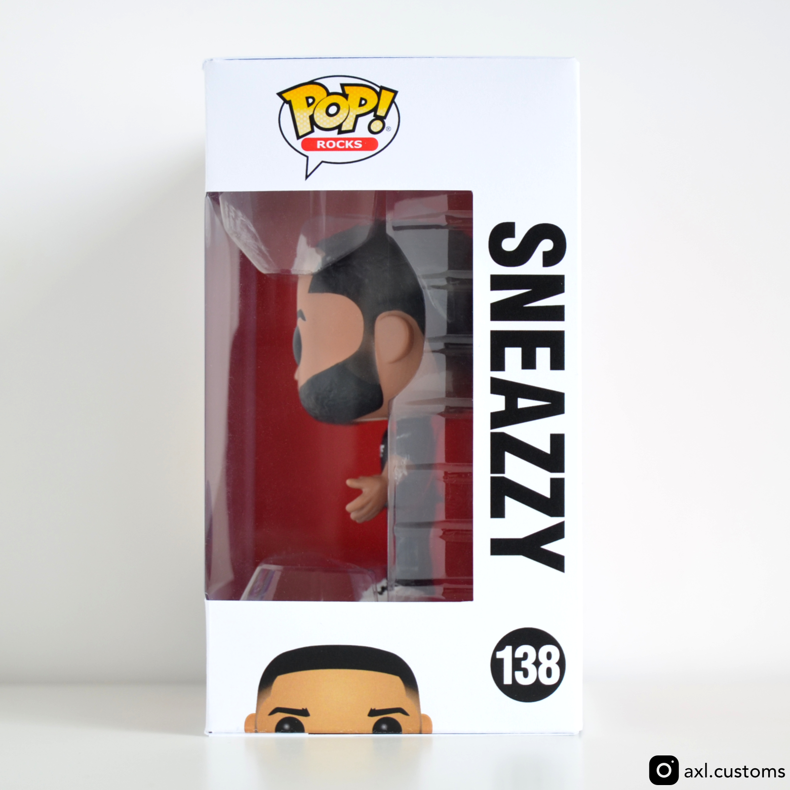 Window Side Shot Nouvo Mode - Sneazzy Custom Funko Pop