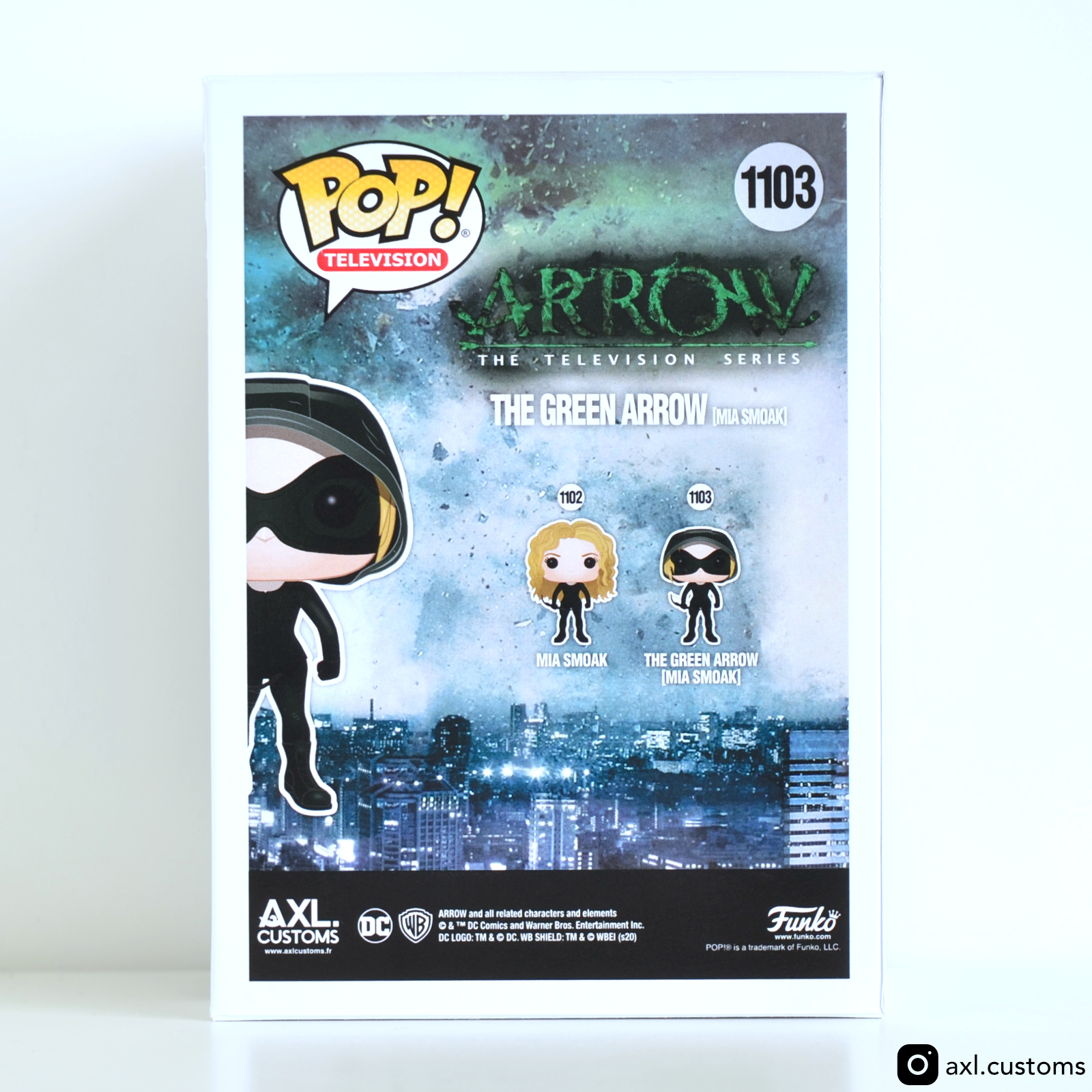 Back Shot Arrow - The Green Arrow (Mia Smoak) Custom Funko Pop
