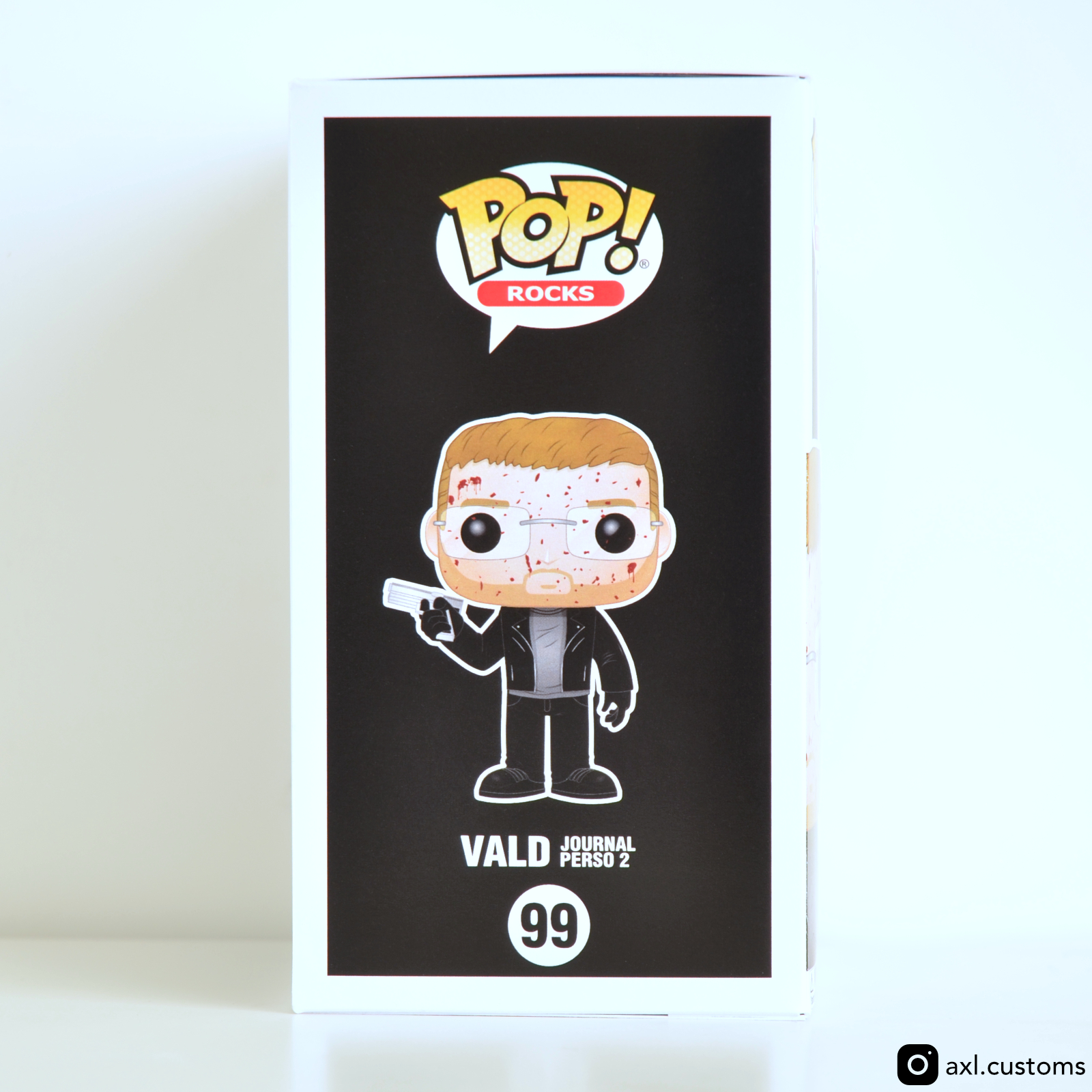 Side Shot Vald : Ce monde est cruel - Journal Perso 2 Custom Funko Pop