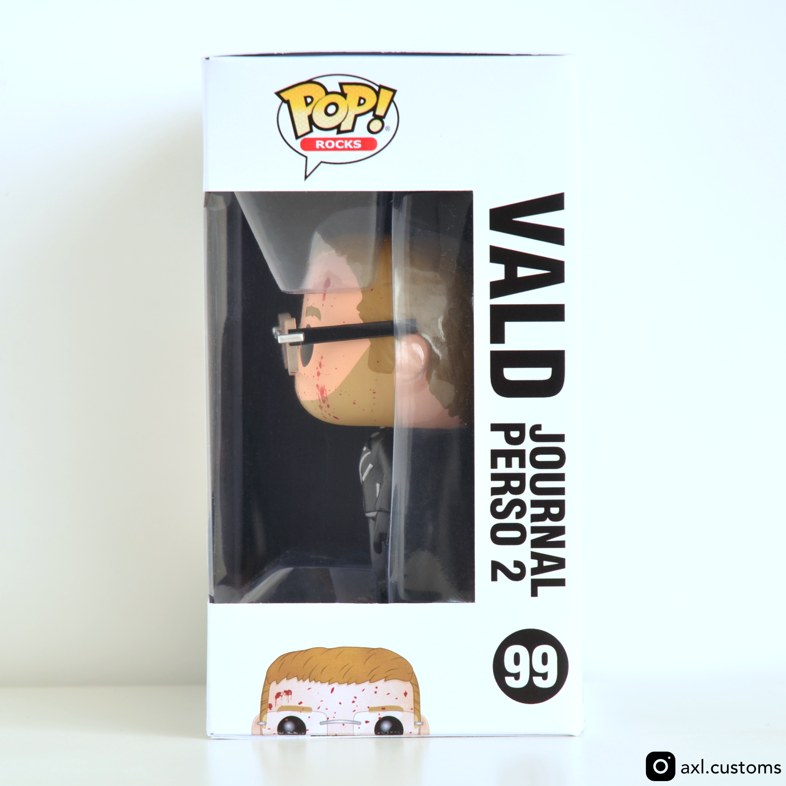 Window Side Shot Vald : Ce monde est cruel - Journal Perso 2 Custom Funko Pop