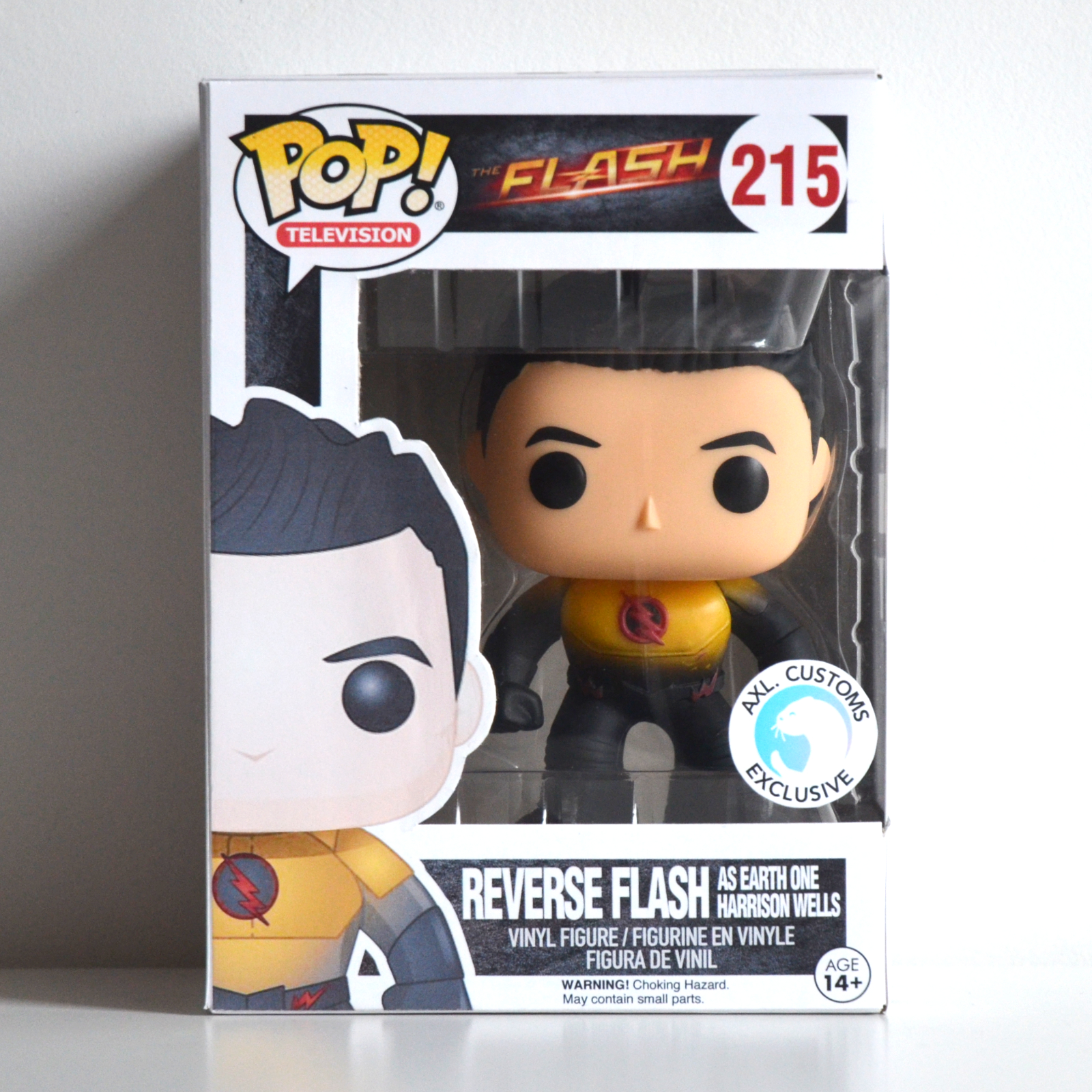 AXL. Customs - Funko Pop Reverse Flash as Earth One Harrison Wells