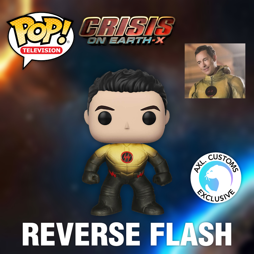 Custom Funko Pop Concept Crisis on Earth-X - Reverse Flash