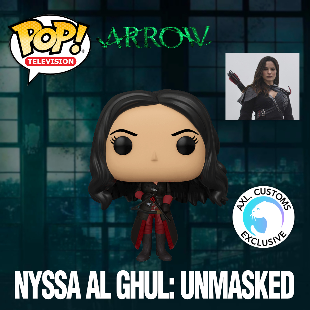 Custom Funko Pop Concept Arrow - Nyssa Al Ghul: Unmasked