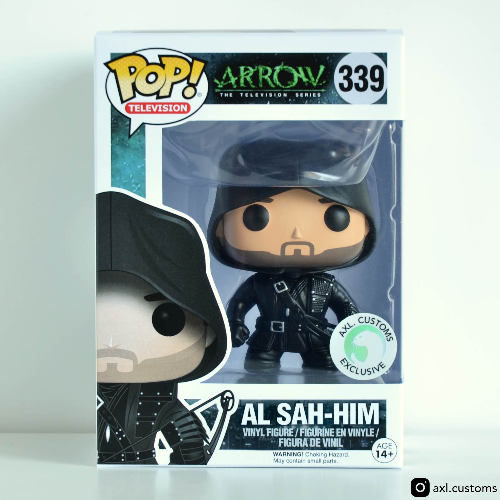 Front Shot Arrow - Al Sah-Him Custom Funko Pop