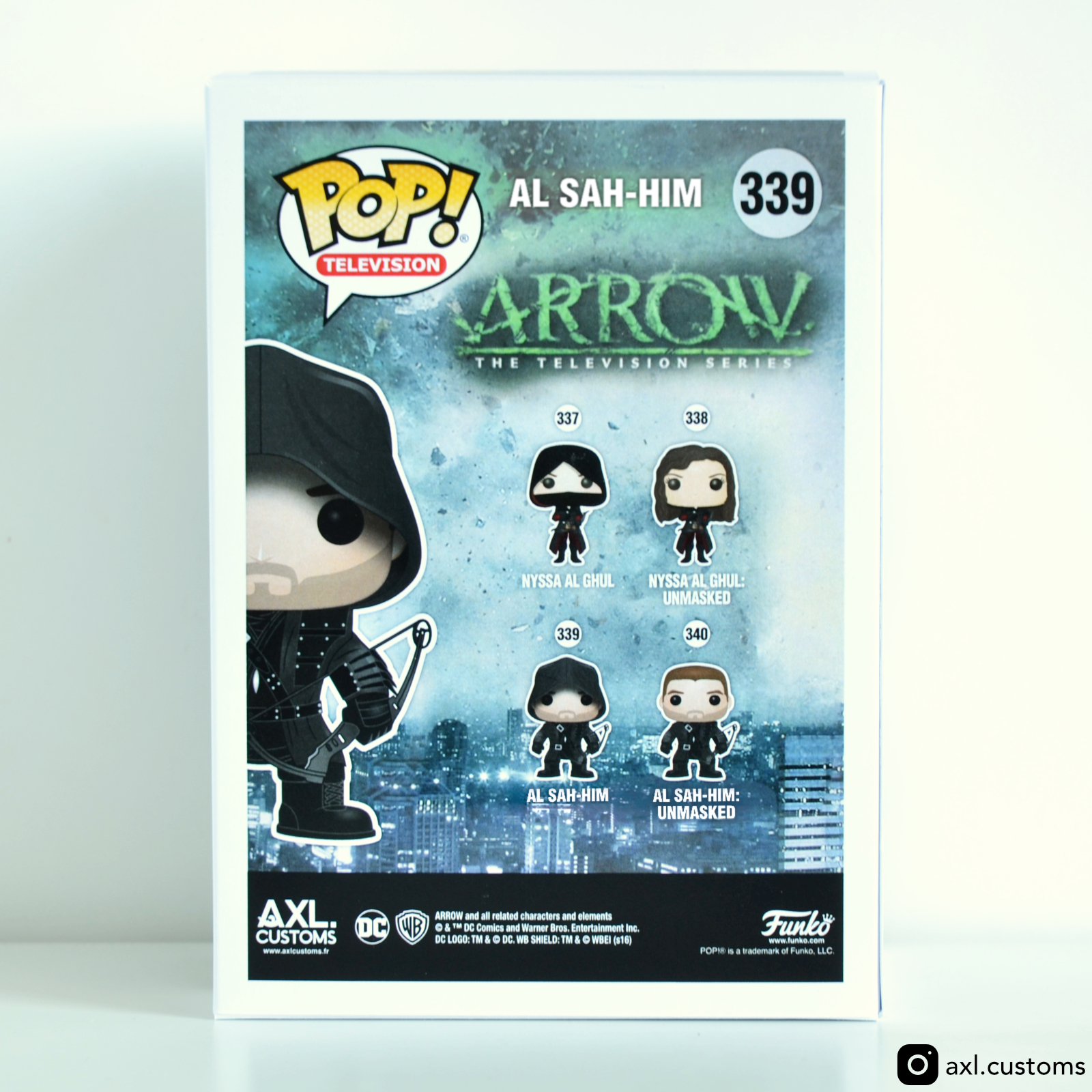 Back Shot Arrow - Al Sah-Him Custom Funko Pop