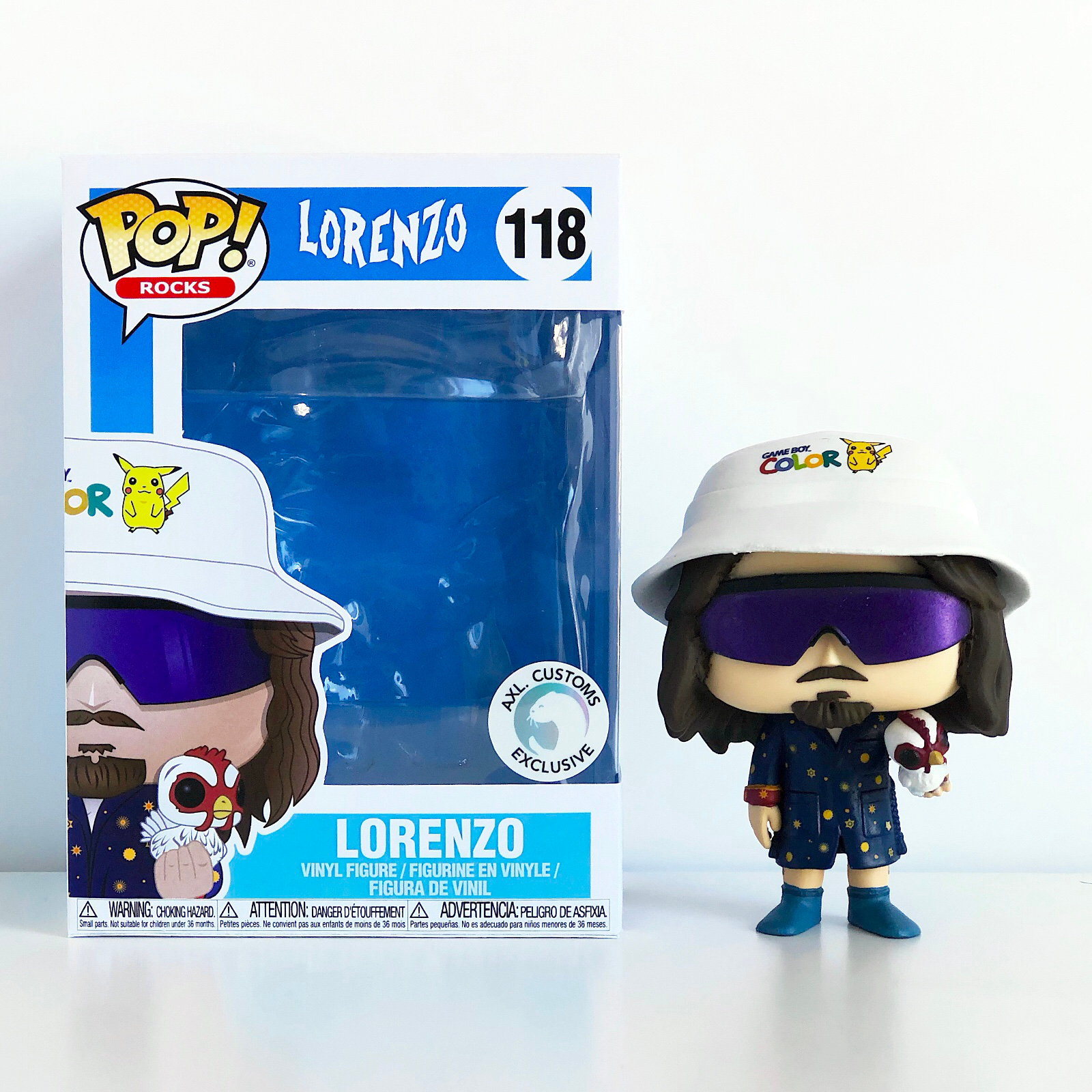 Front Shot Unboxed Lorenzo Custom Funko Pop