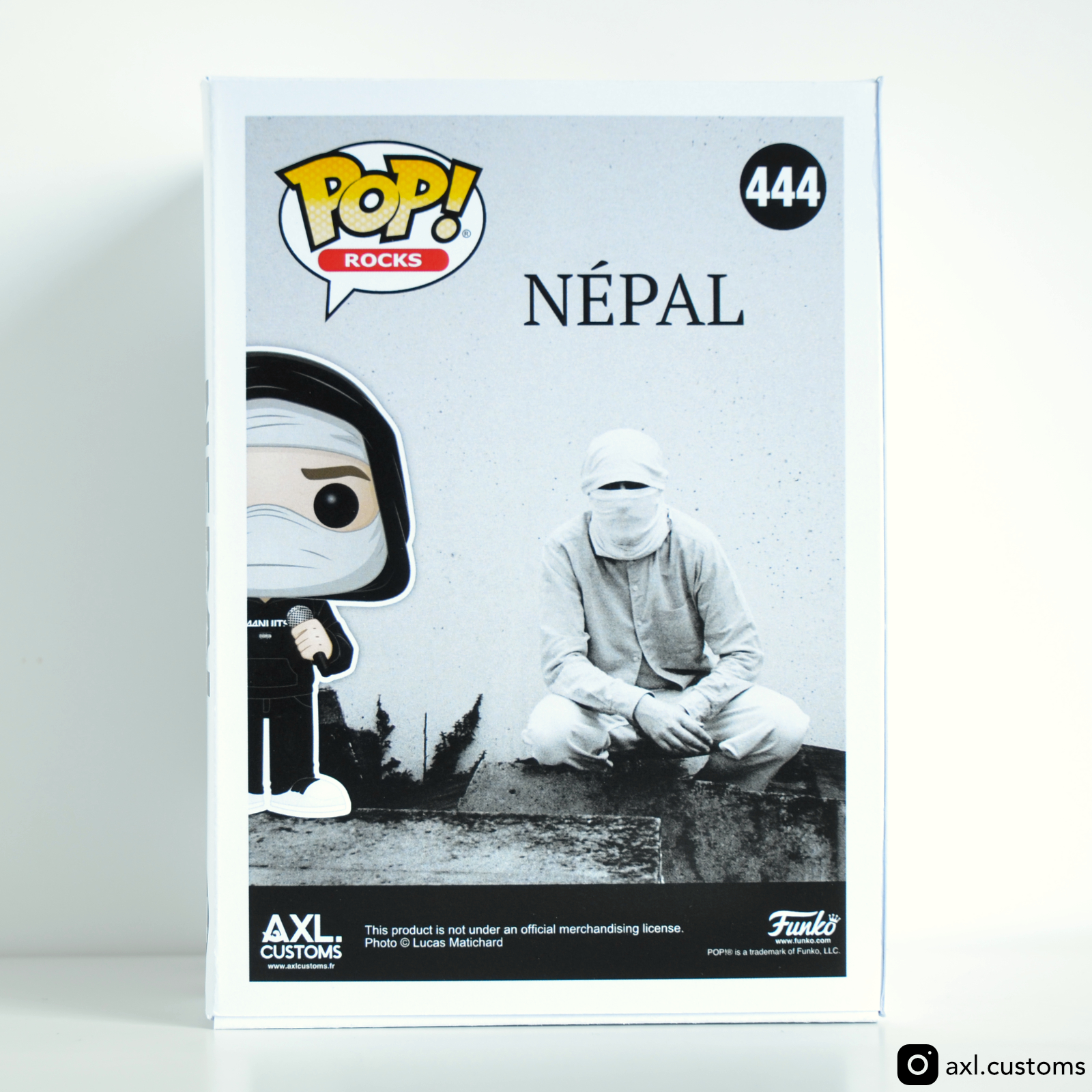 Back Shot Népal Custom Funko Pop