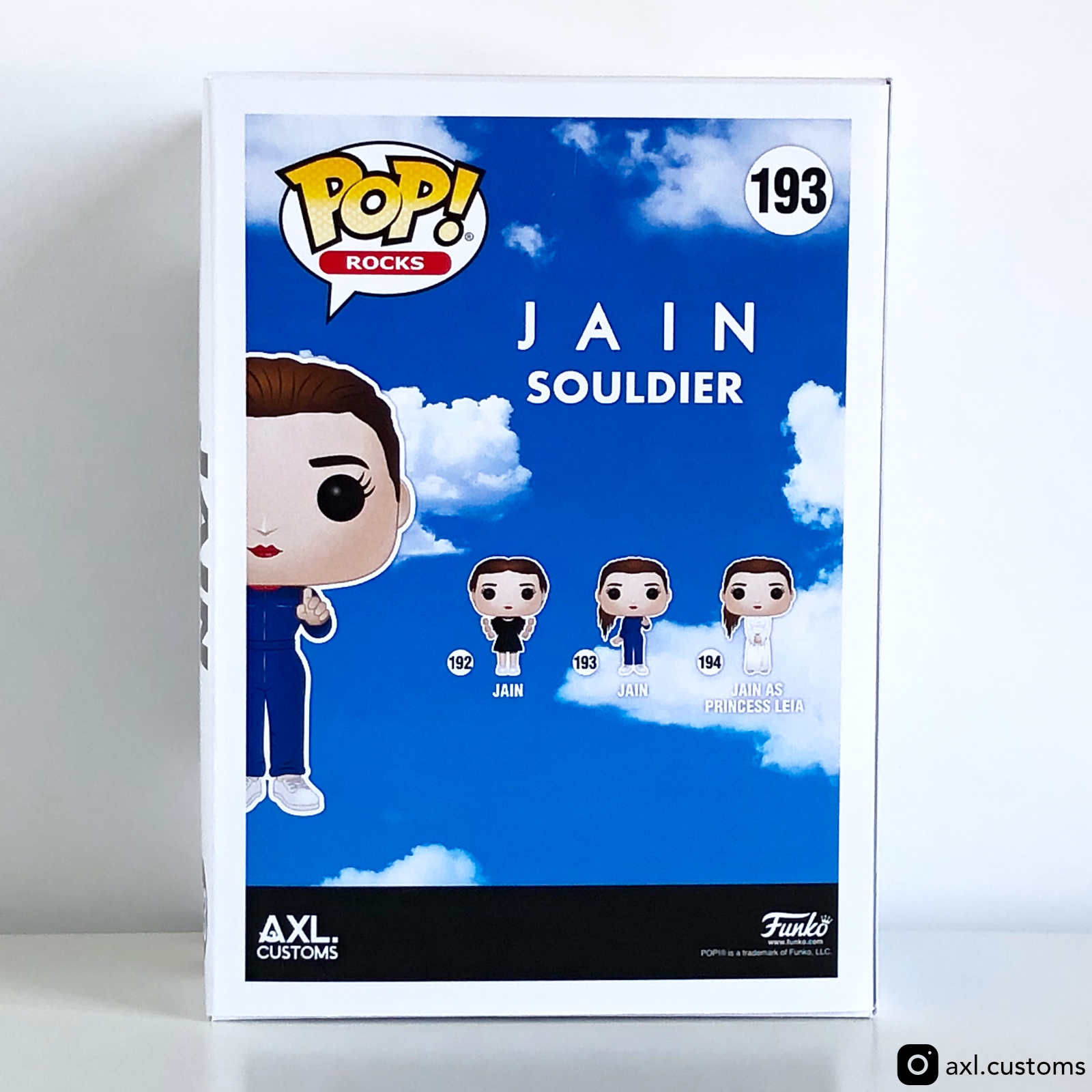 Back Shot Souldier - Jain Custom Funko Pop