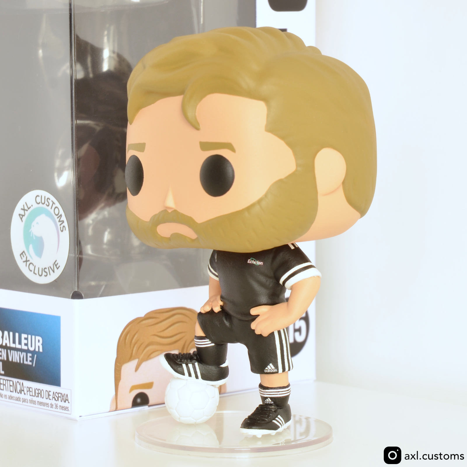 Zoom Vald (Footballeur) Custom Funko Pop