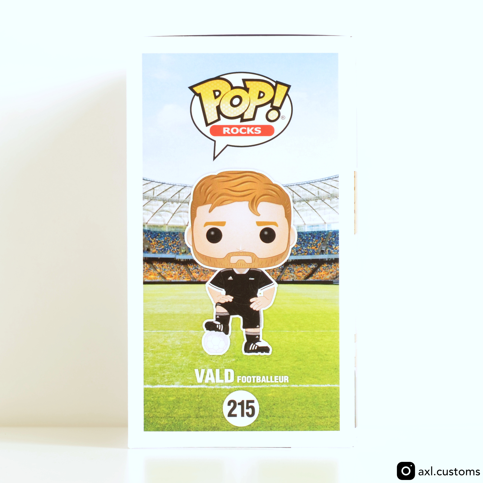 Side Shot Vald (Footballeur) Custom Funko Pop