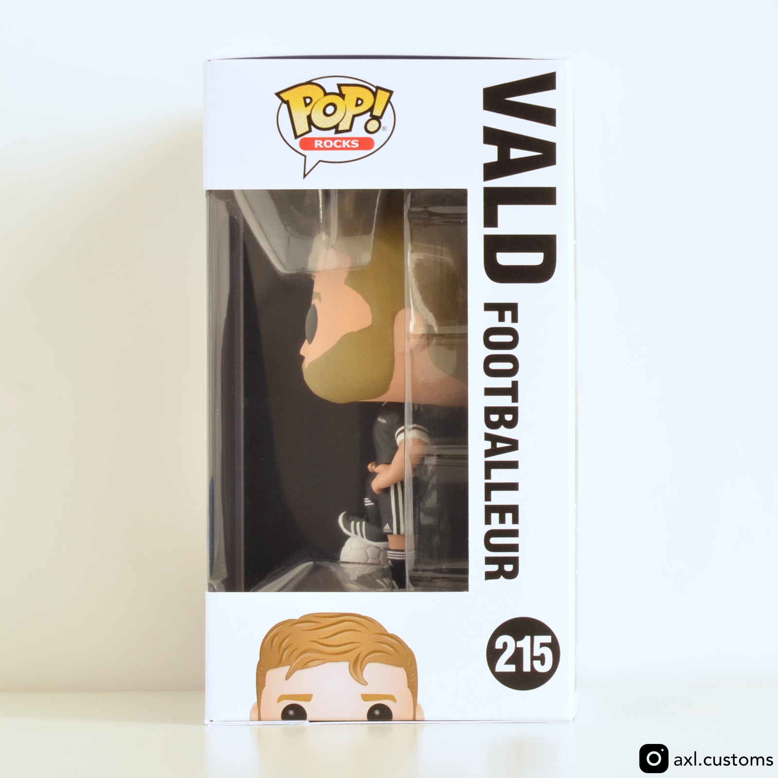 Window Side Shot Vald (Footballeur) Custom Funko Pop